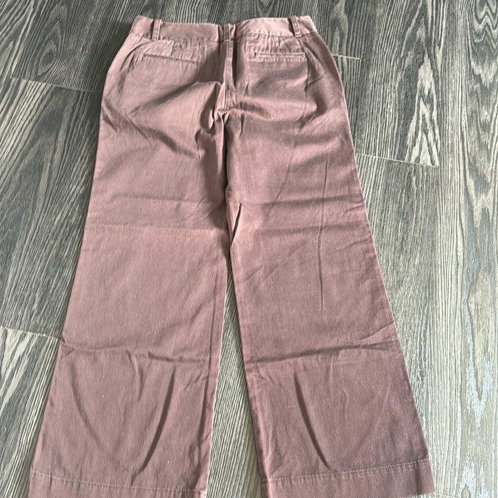 🍍L.LBEAN WIDE LEG-pockets-sz 10-rise 10”🍍28” inseam🍍C-1 - Picture 3 of 3